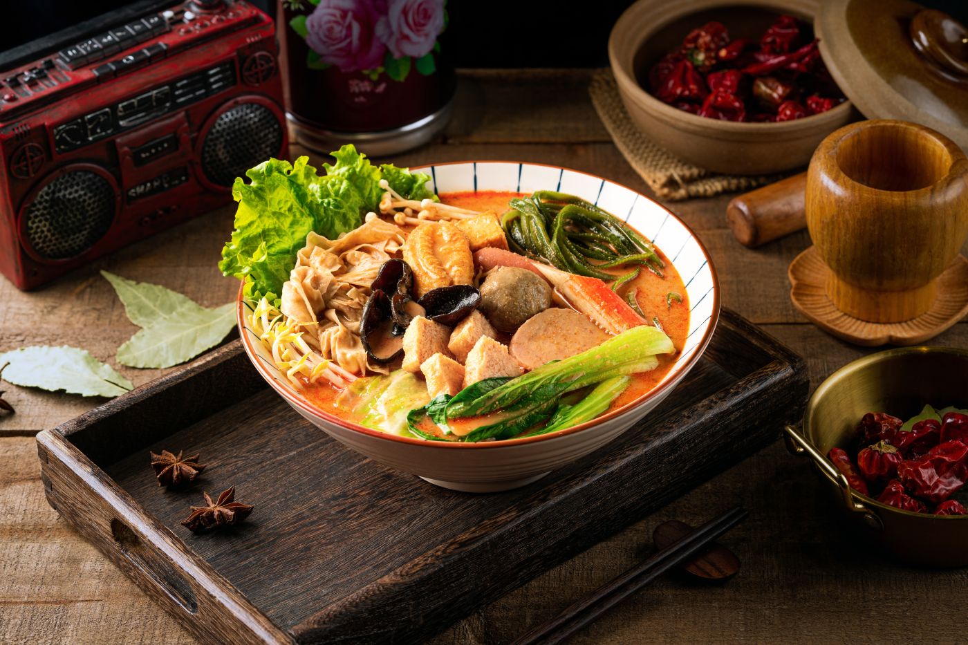 素食主义麻辣烫套餐